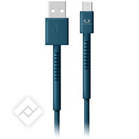 FRESH ÂN REBEL USB-USB-C 3M PETROL BLUE