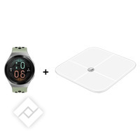HUAWEI GT2E SPORT GREEN MINT +  WEEGSCHAAL