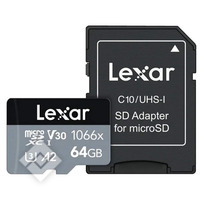 LEXAR MICROSDXC 64GB 1066X