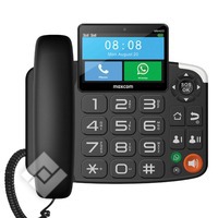 MAXCOM MM42D SENIOR DESK PHONE WITH SIM CARD - WHATSAPP