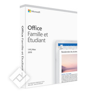 MICROSOFT OFFICE HOME & STUDENT 2019 FR