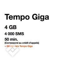 ORANGE TEMPO GIGA