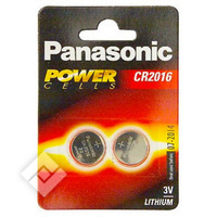 PANASONIC CR2016 X2 LITHIUM
