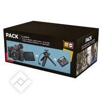 PANASONIC LUMIX G100 BLACK PACK + G12-32MM + SHGR1 STATIEFHANDVAT + 2E BATTERIJ