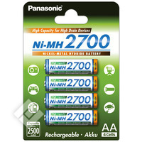 PANASONIC HIGH CAPACITY AA X4