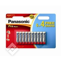 PANASONIC AAA/LR03 PP X6+4