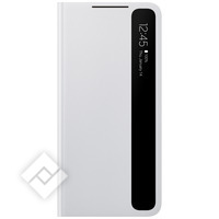 SAMSUNG CLEAR VIEW COVER LIGHT GREY GALAXY S21+