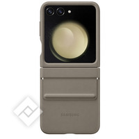 SAMSUNG FLAP ECO LEATHER CASE TAUPE Z FLIP5 5G