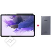 SAMSUNG GALAXY TAB S7 FE 128GB WIFI BLACK + S PEN (SM-T733NZKEEUB) + POWERBANK 10.000MAH 