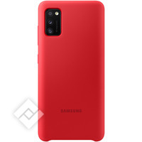 SAMSUNG COQUE SAMSUNG GALAXY A41 SEMI-RIGIDE SOFT TOUCH SILICONE COVER ORIGINAL ROUGE