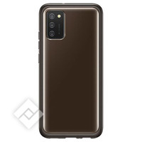 SAMSUNG SOFT CLEAR COVER BLACK FOR SAMSUNG GALAXY A03S