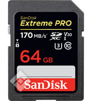 SANDISK SD EXT PRO 64GB V30