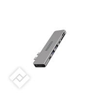 SITECOM DUAL USB-C MULTI +PWR MAC