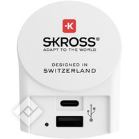 SKROSS EURO USB CHARGER AC