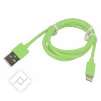 TEMIUM CABLE LIGHTNING 1M GREEN
