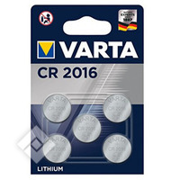 VARTA LITHIUM CR2016 X5