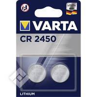 VARTA LITHIUM CR2450 X2