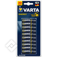 VARTA ENERGY 30 PACK AA