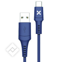 USB-kabel voor smartphone of tablet CABLE USB-C 1M BLACK