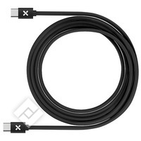 USB-kabel voor smartphone of tablet USBC-USBC CABLE 1M BLACK