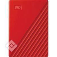 WESTERN DIGITAL MYPASSPORT NEW 2TB RED