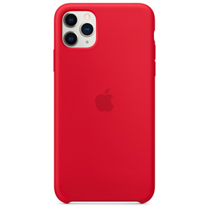 APPLE IPHONE 11 PRO MAX SILICONE CASE RED