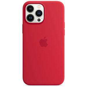 APPLE IPHONE 13 PRO MAX SILICONE CASE MAGSAFE – (PRODUCT) RED