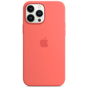 APPLE IPHONE 13 PRO MAX SILICONE CASE MAGSAFE – PINK POMELO