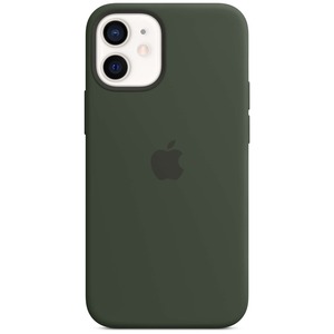 APPLE IPHONE 12 MINI SILICONE CASE WITH MAGSAFE CYPRESS GREEN