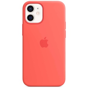 APPLE IPHONE 12 MINI SILICONE CASE WITH MAGSAFE PINK CITRUS