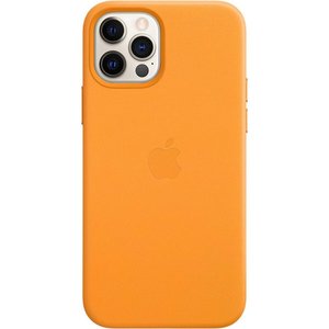 APPLE IPHONE 12/12 PRO LEATHER CASE WITH MAGSAFE CALIFORNIA POPPY