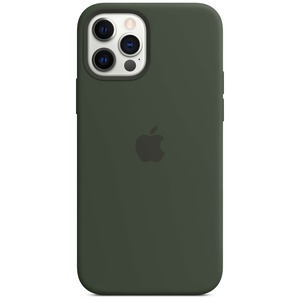 APPLE IPHONE 12/12 PRO SILICONE CASE WITH MAGSAFE CYPRESS GREEN