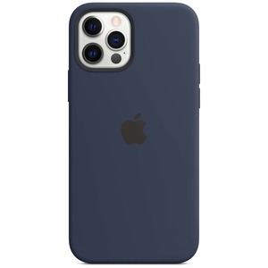 APPLE IPHONE 12/12 PRO SILICONE CASE WITH MAGSAFE DEEP NAVY