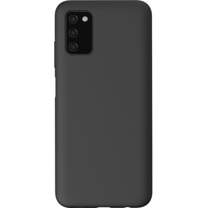 AZURI Liquid silicon cover black for Samsung Galaxy A03s
