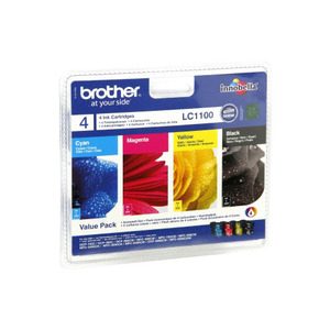 BROTHER LC1100VALBP BLACK+COLOR