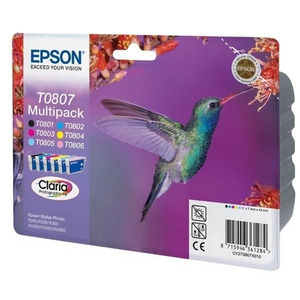 EPSON T0807 PACKX6 C13T08074021