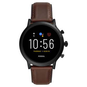 FOSSIL GEN 5 CARLYLE HR BROWN LEATHER