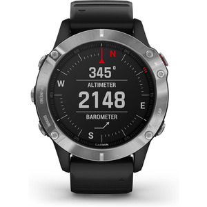 GARMIN FENIX 6 SILVER, BLACK BAND bij Vanden Borre: gemakkelijk vergelijken  en aankopen !
