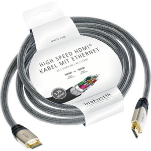 INAKUSTIK HDMI WHITE LINE 4K 1.75M