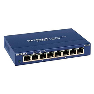 NETGEAR 8-PORT GIGABIT SWITCH HUB GS108GE 