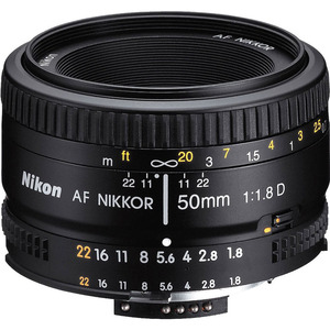 NIKON AF Nikkor 50mm f/1.8D