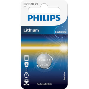 PHILIPS LITHIUM CR1620 X1