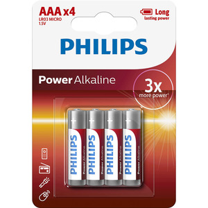 PHILIPS POWER AAA LR03 X4