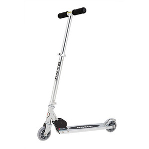 Monopattino Razor A125 GS Per Bambini E Ragazzi – Telaio In Alluminio, Pieghevole, Ruote In Uretano, Freno Posteriore, Età 6+, Peso Max 65 Kg