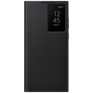 SAMSUNG CLEAR VIEW COVER BLACK S22 ULTRA