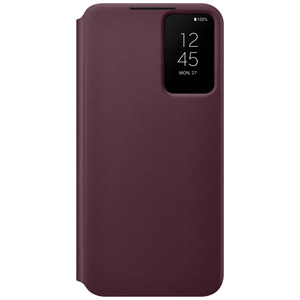 SAMSUNG CLEAR VIEW COVER BURGANDY S22Plus