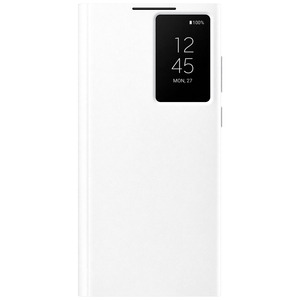 SAMSUNG CLEAR VIEW COVER WHITE S22 ULTRA
