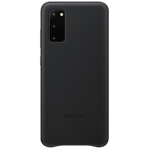 SAMSUNG Leather cover Black for Galaxy S20