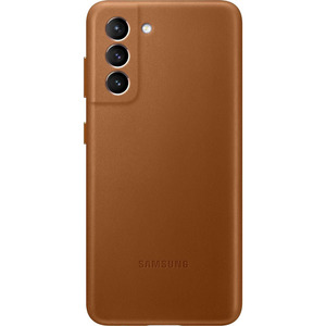 SAMSUNG LEATHER COVER S21 BROWN