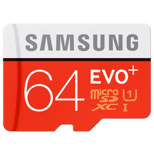 SAMSUNG MICROSDXC 64GB EVO+ ADAPTER